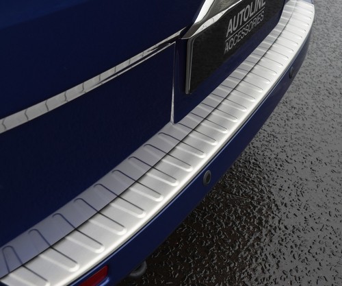 Brushed bumper sill protector - bumper,