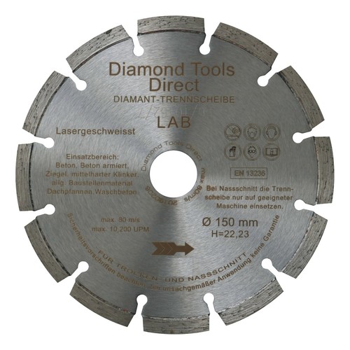 Circular diamond saw - saw, 150