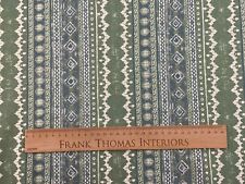 AYA Aztec Stripe Fabric Linen