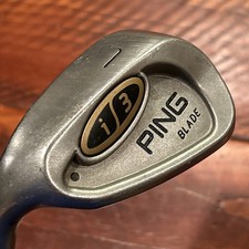 PING i3 Blade Lob Wedge JZ Cushin Steel Regular Black Dot ⚫️ LH Jumbo Grip