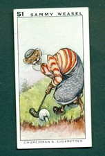 GOLF INTEREST, CHURCHMAN -