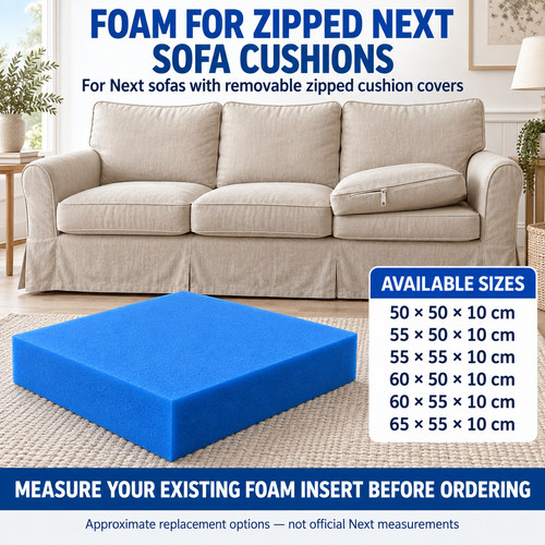 Foam replacement for next - replacement,