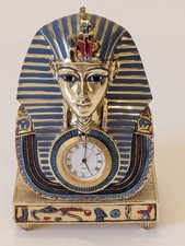 Tutankhamen Death Mask Clock