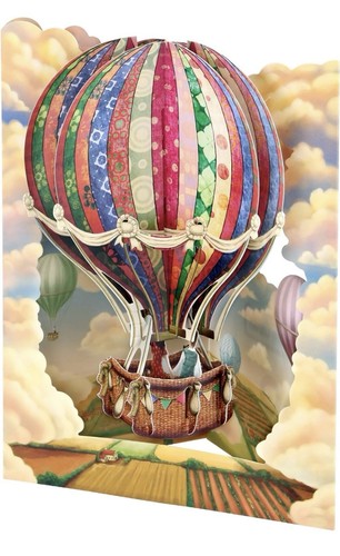 Santoro greeting swing card - greeting,