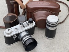 Corfield Periflex 35mm Leica Copy L39 Camera & 100mm F4 Lumar - Cased - Read*