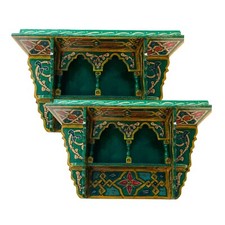 SET OF 2 - Rustic Floating