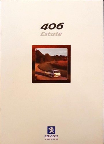 Peugeot 406 estate brochure - estate,