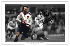 RYAN GIGGS Signed Autograph