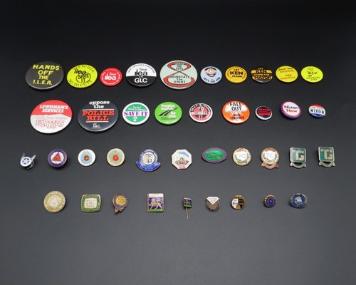 Vintage badges political - badges:, /