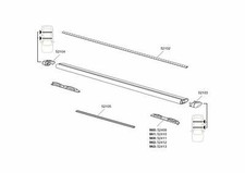 Thule Wingbar Genuine Spare Parts - 960 961 962 963 969 - End Caps Rubber strip