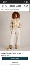 NEW White Stuff Tia Wide Leg