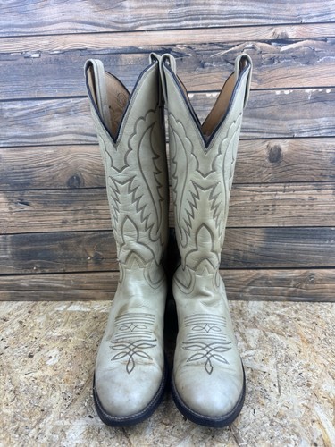 Tony lama vintage - vintage, cream