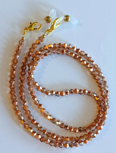 Eyeglass chain clear - chain, 27"