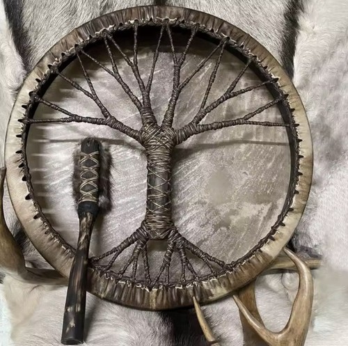 Shaman drum handmade frame - 10",