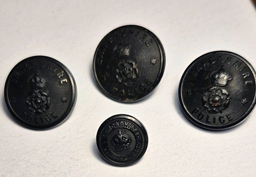 Vintage uniform buttons - vintage,