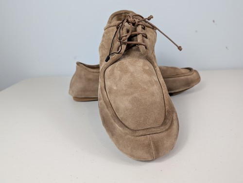 Marsell brown suede derby