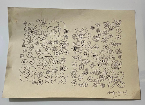 Andy warhol drawing paper - warhol,