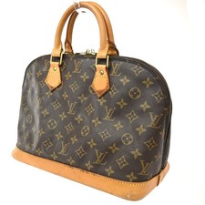 LOUIS VUITTON LV Logo Alma