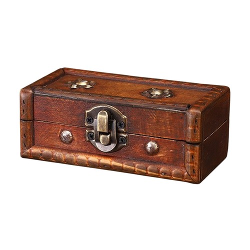 Distressed wooden storage - distressed,