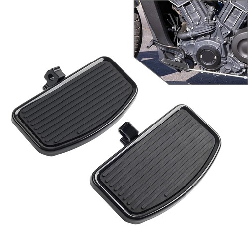 Aluminum rider footboard front - aluminum,
