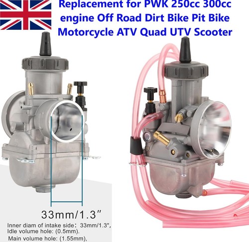 Pwk carburetor 33mm universal - pwk,
