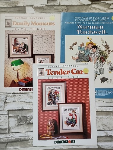 Norman rockwell cross - 3x,