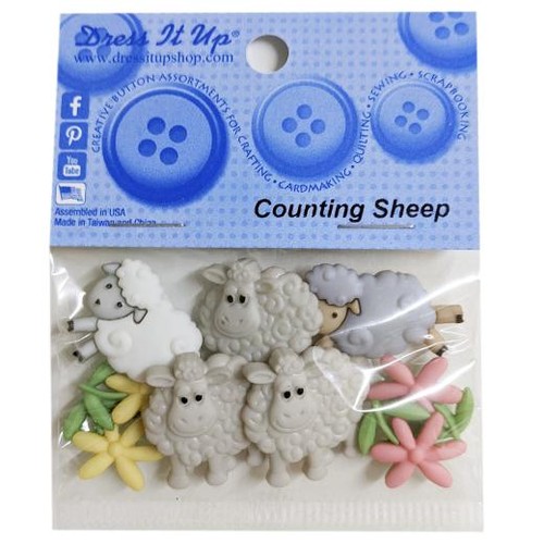 Dress buttons counting - up,