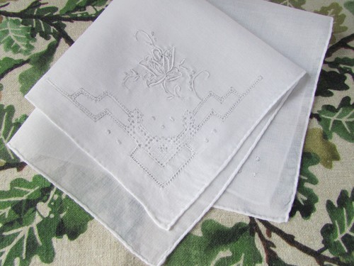 Vintage handkerchief hankie - vintage,