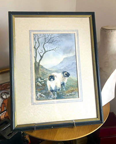Original watercolour signed - original,
