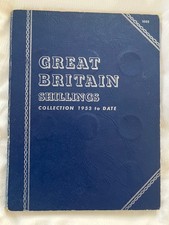 WHITMAN No. 9695 GREAT BRITAIN SHILLING COLLECTION 1953 - 1963 COMPLETE