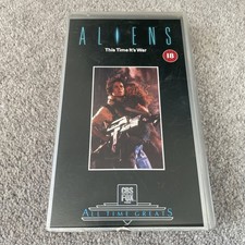 Aliens  vhs video
