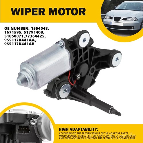 Rear window wiper motor for - window,