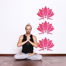 Lotus Flower Stencil - Large