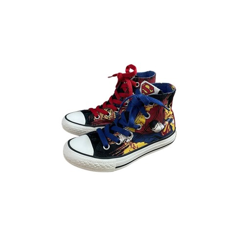 Converse top superman shoes - hi,