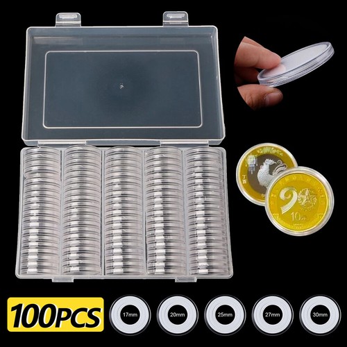 20mm 25mm 100pcs coin holder - 20mm,
