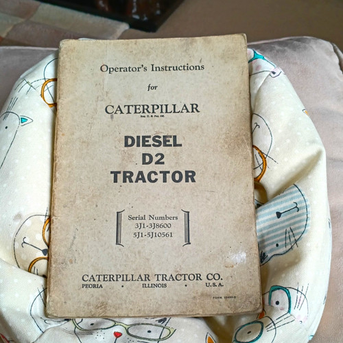 Caterpillar diesel tractor - diesel,