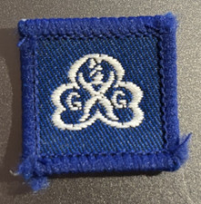 Vintage Brownie Trefoil Badge (Blue) 1978-1994