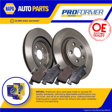 2x Vented Brake Discs and Pads