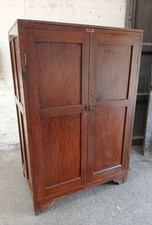 Old Oak & Pine School Cupboard 