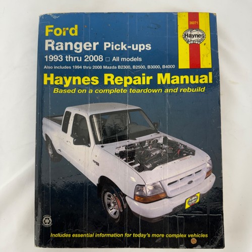 Haynes repair manual ford - repair,