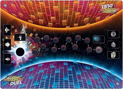 Cosmic encounter duel game mat - cosmic,