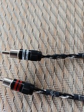 Russ Andrews/Kimber silver streak interconnects with Ultraplate Phono plugs