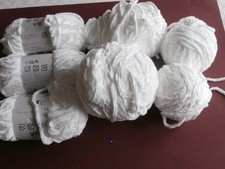 White Chenille chunky knitting wool 850g  Nuan Yang  Wishful Bird Warm Sun