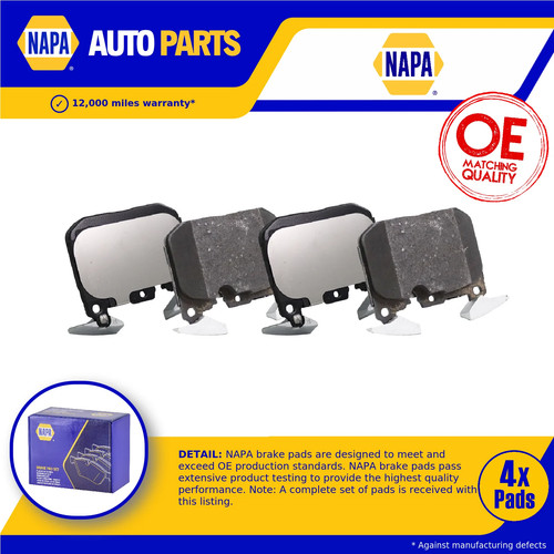 Brake pads set fits - brake, bmw