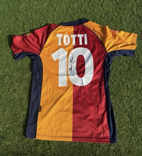 Francesco totti signed - totti, roma