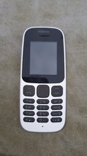 Nokia 105 (2017) - White (Unlocked) Cellular Phone (Single SIM)