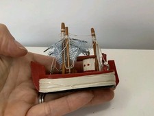Vintage Wooden Model Fishing