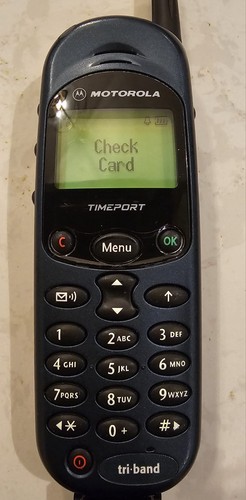 Motorola timeport triband - motorola,