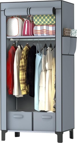 Canvas wardrobe for bedroom - canvas,
