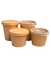 Kraft Paper Portion Pots Cups